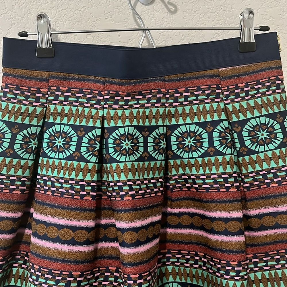 NOMAD MORGAN (Anthropologie) Carper Print Skirt, Size 6 - Picture 4 of 10